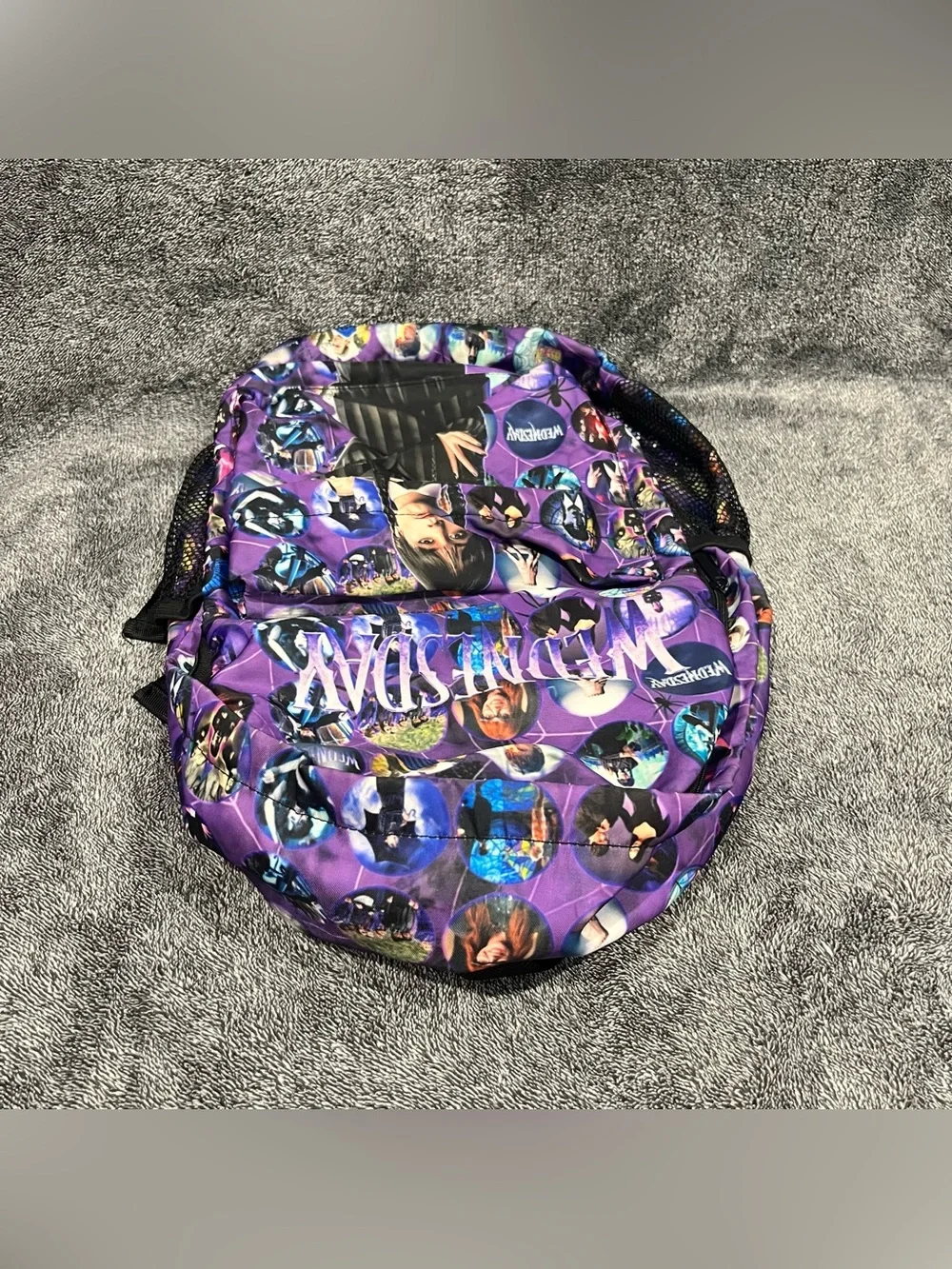 Wednesday Addams themed backpack